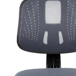 Online Flash Fundamentals Armless Ergonomic Mesh Swivel Mid-Back Task Office Chair, Gray (LF134GY) Office Chairs