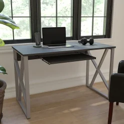 New 48"W Computer Desk, Black (NANWK004) Computer Desks