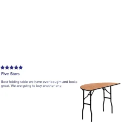 Hot Furman Folding Table, 48