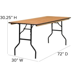 Online Gael Folding Table, 72