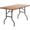 Online Gael Folding Table, 60" x 30", Natural (YTWTFT30X60TBL) Folding Tables