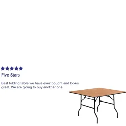 Best Gerry Folding Table, 48