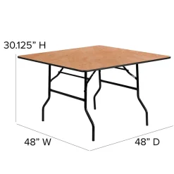 Best Gerry Folding Table, 48