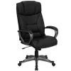 Discount Hansel Ergonomic LeatherSoft Swivel High Back Executive Office Chair, Black (BT9177BK) Office Chairs