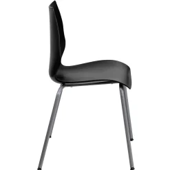 Outlet HERCULES Series Plastic Stacking Chair, Black (RUT288BK) Folding & Stacking