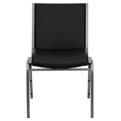 HERCULES Series Vinyl Stack Chair, Black (XU60153BKVYL) Folding & Stacking