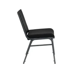 Hot HERCULES™ Vinyl Heavy Duty Stack Chair, Black, 40/Pack (40XU60153BKVYL) Folding & Stacking