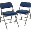 Best HERCULES Series Fabric Folding Chair, Navy, 2/Pack (2HAMC320AFNVY) Folding & Stacking