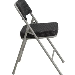 Outlet HERCULES Series Fabric Folding Chair, Black, 2/Pack (2AWMC320AFBK) Folding & Stacking