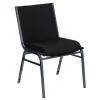 Online HERCULES Series Fabric Stack Chair, Black Dot (XU60153BK) Folding & Stacking