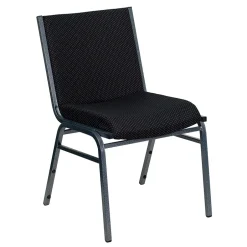 Online HERCULES Series Fabric Stack Chair, Black Dot (XU60153BK) Folding & Stacking
