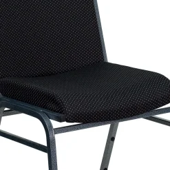 Online HERCULES Series Fabric Heavy Duty Stack Chair, Black Dot, 4 Pack (4XU60153BK) Folding & Stacking
