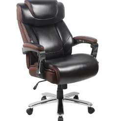 New Hercules Series Ergonomic LeatherSoft Swivel Big & Tall Executive Office Chair, Brown (GO2223BN) Office Chairs