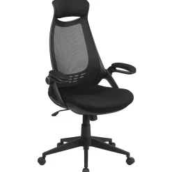 Hot Ivan Ergonomic Mesh Swivel High Back Executive Office Chair, Black (HL0018) Office Chairs