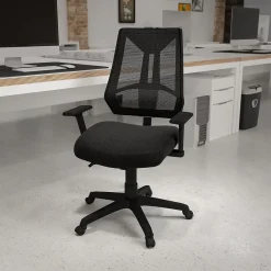 Hot Ivan Ergonomic Mesh Swivel High Back Multifunction Task Office Chair, Black (HL0017) Office Chairs