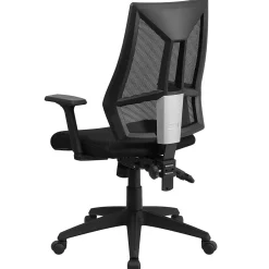Hot Ivan Ergonomic Mesh Swivel High Back Multifunction Task Office Chair, Black (HL0017) Office Chairs
