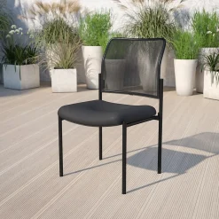 Best Jana Mesh Stackable Side Chair, Black (GO5152) Folding & Stacking