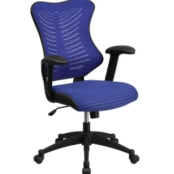 Best Kale Ergonomic Mesh Swivel High Back Executive Office Chair, Blue (BLZP806BL) Office Chairs