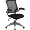 Sale Kale Ergonomic Mesh Swivel Mid-Back Task Office Chair, Black (BLZP8805BK) Ergonomic Chairs