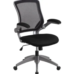 Sale Kale Ergonomic Mesh Swivel Mid-Back Task Office Chair, Black (BLZP8805BK) Ergonomic Chairs