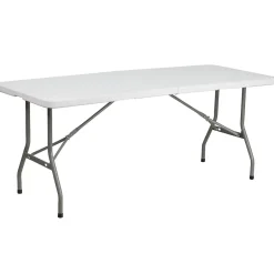 Hot Kathryn Folding Table, 72" x 30", Granite White (RB3072FH) Folding Tables