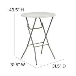 New Kathryn Folding Table, 31.5
