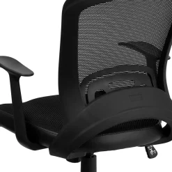 Sale Manny Ergonomic Mesh Swivel Mid-Back Task Office Chair, Black (HL0007) Office Chairs