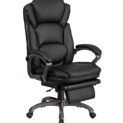 Martin Ergonomic LeatherSoft Swivel High Back Executive Reclining Office Chair, Black (BT90279H) Office Chairs