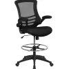 Discount Mid-Back Design Mesh Task Chair, Black (BL-X-5M-D-GG) Office Chairs