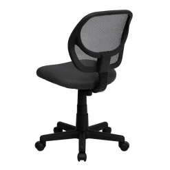 Best Neri Armless Ergonomic Mesh Swivel Low Back Task Office Chair, Gray (WA3074GY) Office Chairs