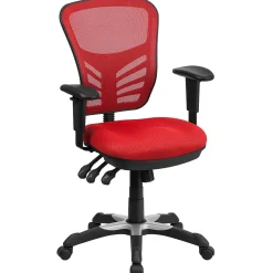 Discount Nicholas Ergonomic Mesh Swivel Mid-Back Multifunction Executive Office Chair, (HL0001) Ergonomic Chairs