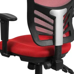 Online Nicholas Ergonomic Mesh Swivel Mid-Back Multifunction Executive Office Chair, (HL0001) Office Chairs
