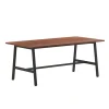 New Redmond 72"W x 36"D Conference Table, Laminate, Walnut (MTM7236WLTABF) Conference Room Tables