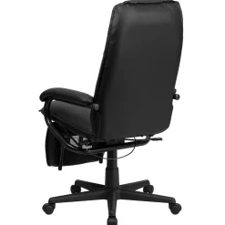 Outlet Robert Ergonomic LeatherSoft Swivel High Back Executive Reclining Office Chair, Black (BT70172BK) Office Chairs