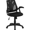 Online Sam Ergonomic Mesh Swivel Mid-Back Task Office Chair, Black (GOWY82) Office Chairs