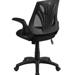 Online Sam Ergonomic Mesh Swivel Mid-Back Task Office Chair, Black (GOWY82) Office Chairs