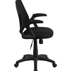 Online Sam Ergonomic Mesh Swivel Mid-Back Task Office Chair, Black (GOWY82) Office Chairs