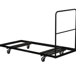 Sale Steel Folding Table Dolly For Rectangular Folding Tables, Black Folding Tables
