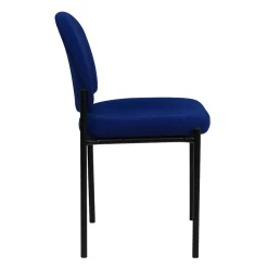 Discount Tania Fabric Stackable Side Reception Chair, Navy (BT5151NVY) Folding & Stacking