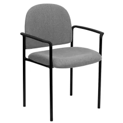Hot Tiffany Fabric Stackable Side Reception Chair with Arms, Gray (BT5161GY) Folding & Stacking
