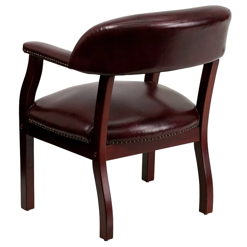 Best Vinyl Conference Chair, Oxblood (BZ105OXBLD) Office Chairs