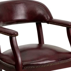 Best Vinyl Conference Chair, Oxblood (BZ105OXBLD) Office Chairs