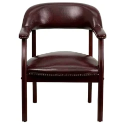 Best Vinyl Conference Chair, Oxblood (BZ105OXBLD) Office Chairs