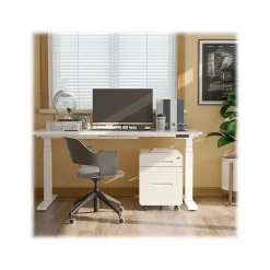 Clearance E7 55"W Electric Adjustable Standing Desk, (E7WR5528W) Standing Desks