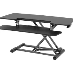 Outlet M7 Series 40"W Manual Rectangular Adjustable Standing Desk Converter, Black (M7-E-40B) Standing Desks