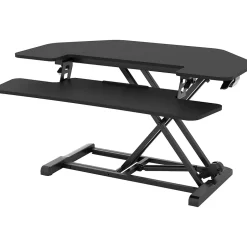 Hot M7 Series 36"W Manual Adjustable Standing Desk Converter, Black (M7-E-36C) Standing Desks