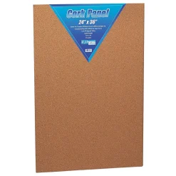 Outlet Cork Panel, Frameless, 2' x 3' (FLP37024) Bulletin