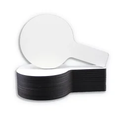 New Dry Erase Answer Paddle, 9" x 5", 2/Bundle (10036) Dry Erase