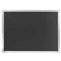Clearance Dry-Erase Blackboard, Aluminum Frame, 2' x 1.5' (17921) Dry Erase