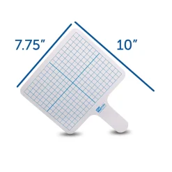 Hot Dry-Erase Graphing Paddle, Pen, and Eraser Class Pack, 36/Set (19125) Dry Erase